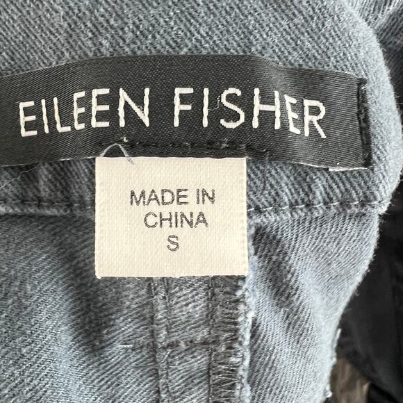 EILEEN FISHER Gray Mid Rise Skinny Lightweight Stretch Denim Jeans Size S Small - Picture 5 of 5